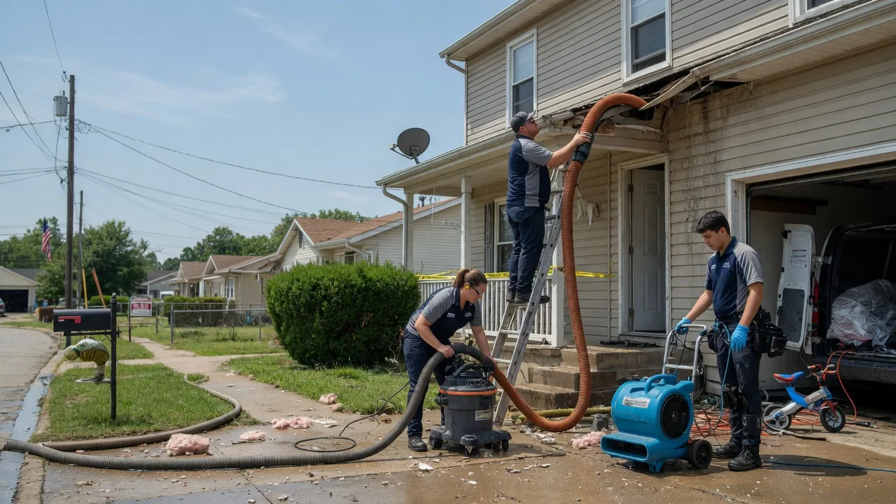 Water Damage Restoration in Porterville, MS near me